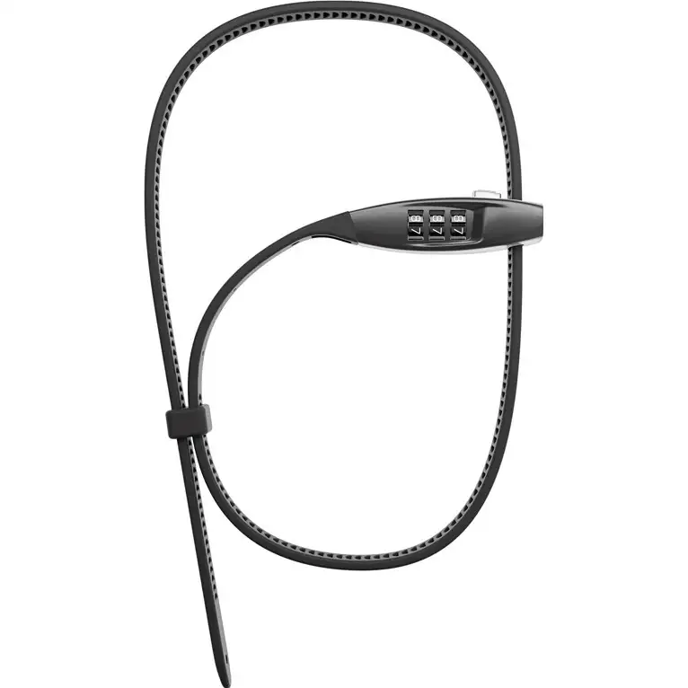 Vajerlås ABUS Combiflex TravelGuard 76cm Black