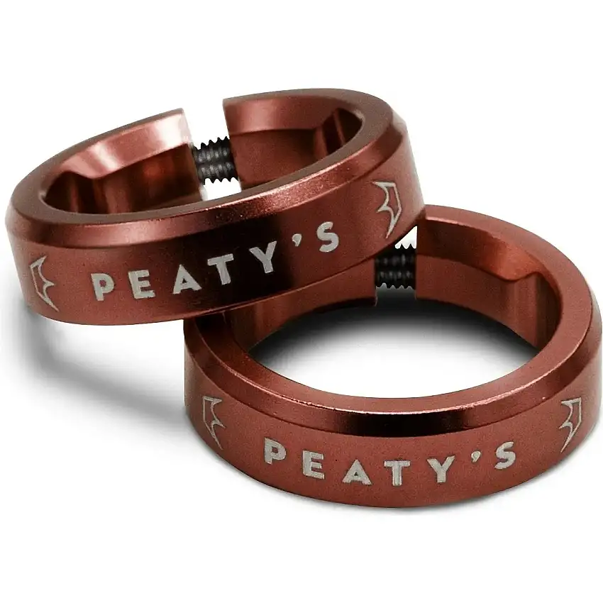 Peaty'S Monarch Grip Lock Ring Röd