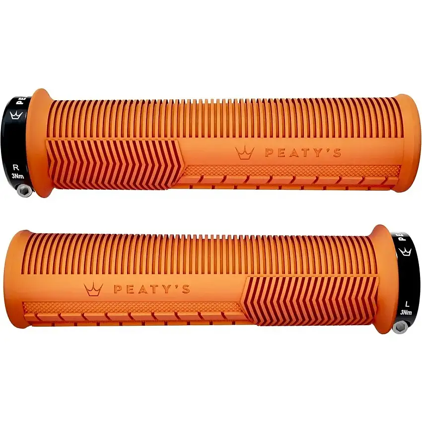 Cykelhandtag Peaty'S Monarch Mushroom Thin 130 mm Orange