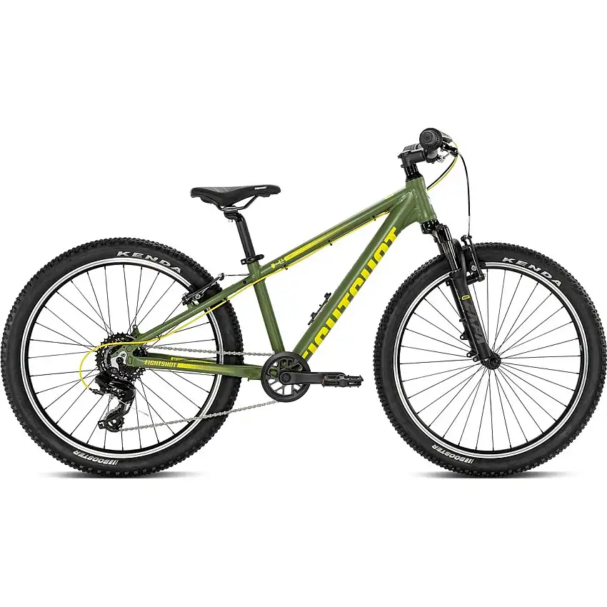 Barncykel Eightshot X-Coady 24 FS Green
