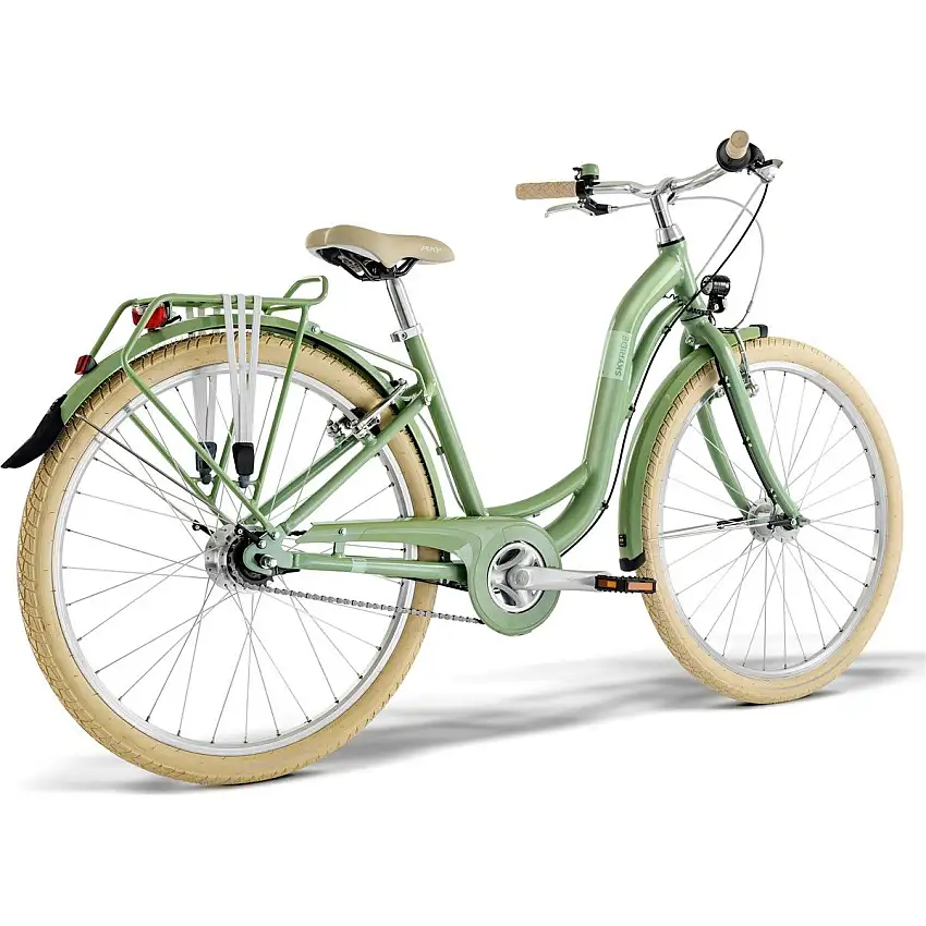 Barncykel Puky Skyride 26-7 Classic Retro Green