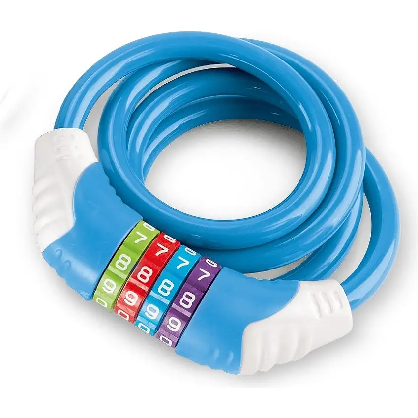 Vajerlås Puky Safety Cable Lock Blue