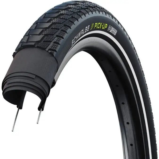 Cykeldäck Schwalbe Pick-Up Performance Super Defense ADDIX E Black Reflex 55-355