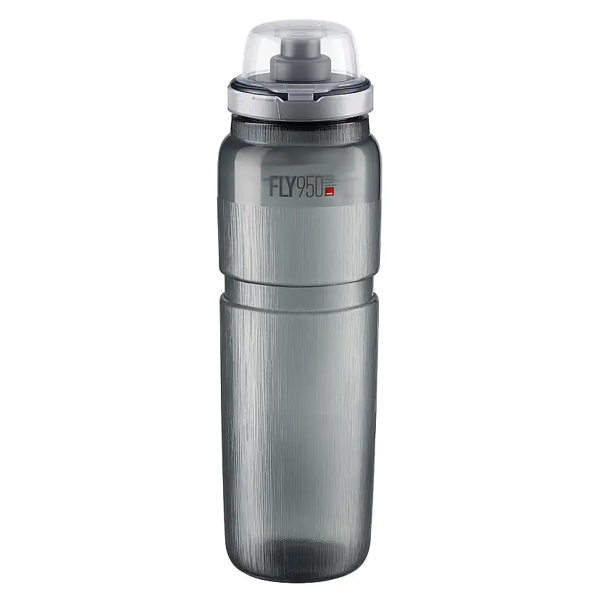 Cykelflaska Elite Fly MTB Grey TEX 950ml
