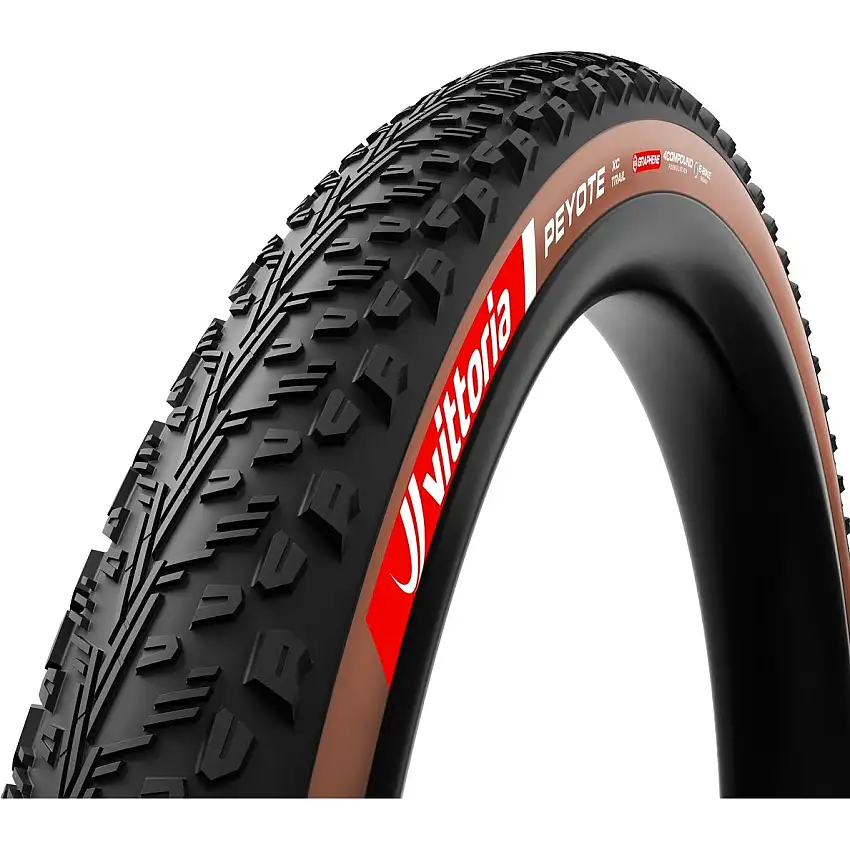 Cykeldäck Vittoria Peyote XC Trail TLR G2 Black/Brown 60-622