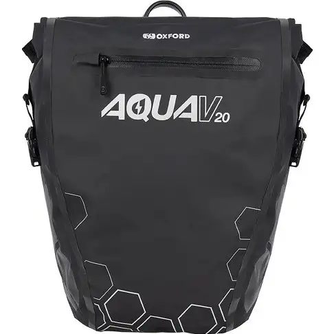Cykelväska Pakethållare OXC Aqua Single QR 20L Black