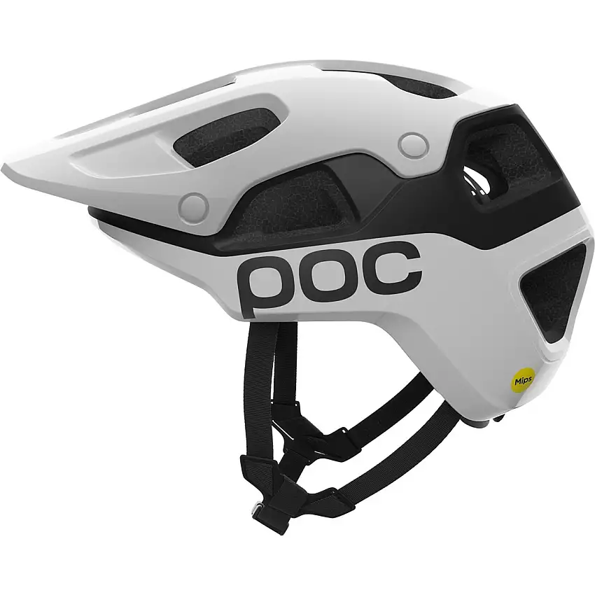 Cykelhjälm POC Cularis Pure Hydrogen White/Uranium Black Matt