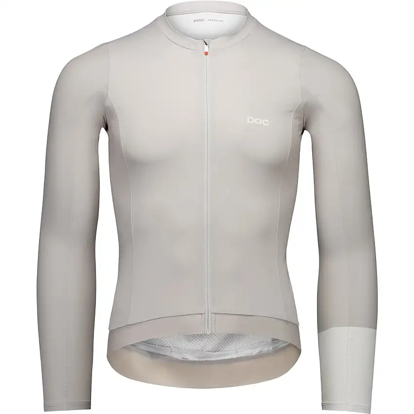 Cykeltröja POC M's Cadence L/S Jersey Granite Grey