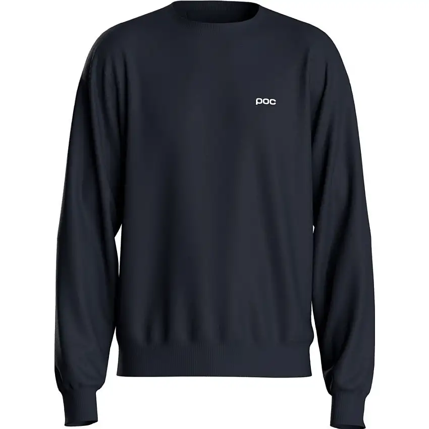 Tröja fritid POC Crew Apatite Navy/Hydrogen White