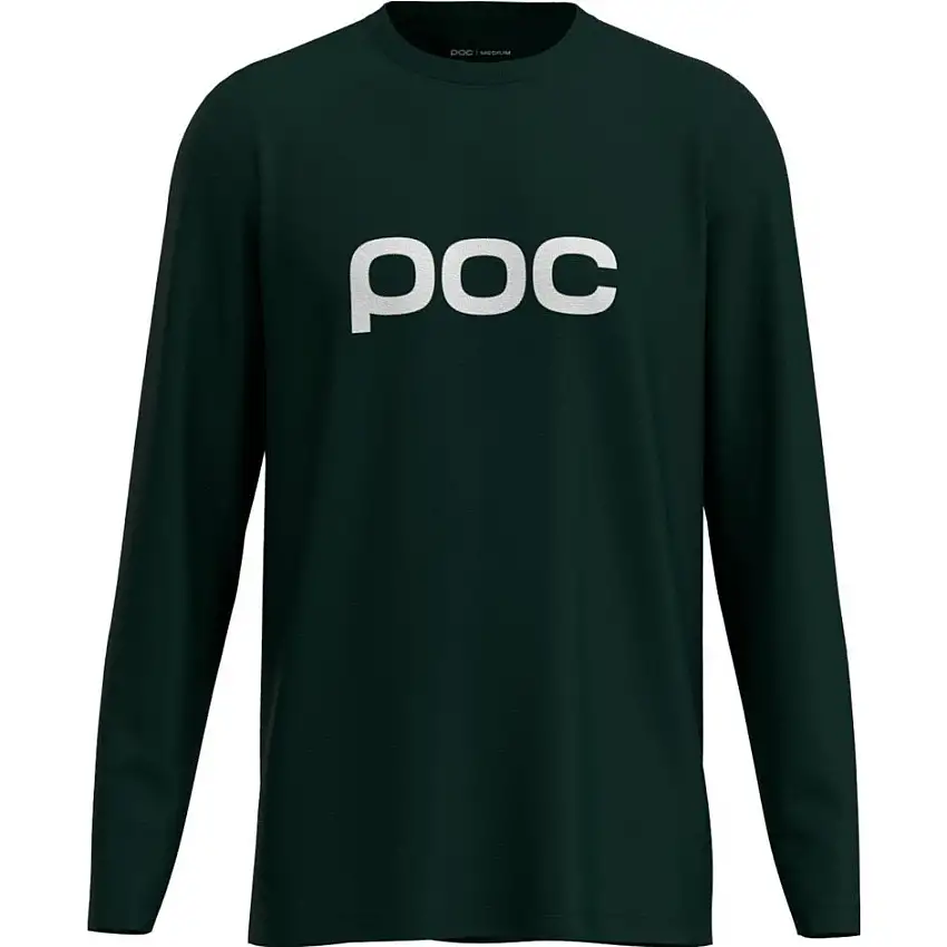 Tröja fritid POC L/S Tee Pargasite Green