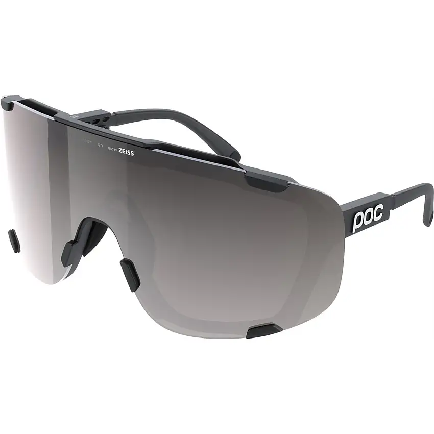 Cykelglasögon POC Devour WF + Uranium Black/Clarity Road/Sunny Silver