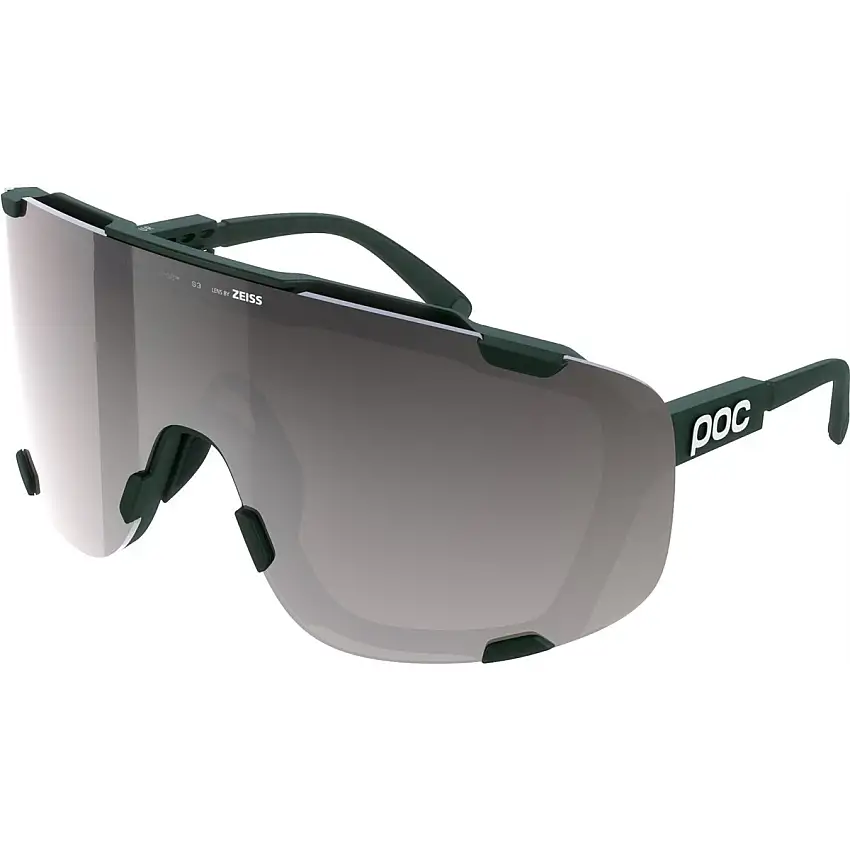 Cykelglasögon POC Devour WF + Pargasite Green/Clarity Road/Sunny Silver