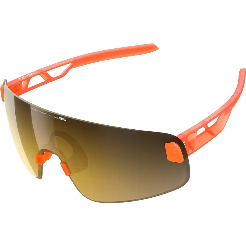 Cykelglasögon POC Elicit Toric Fluo. Orange Translucent/Clarity Road/Partly Sunny Gold