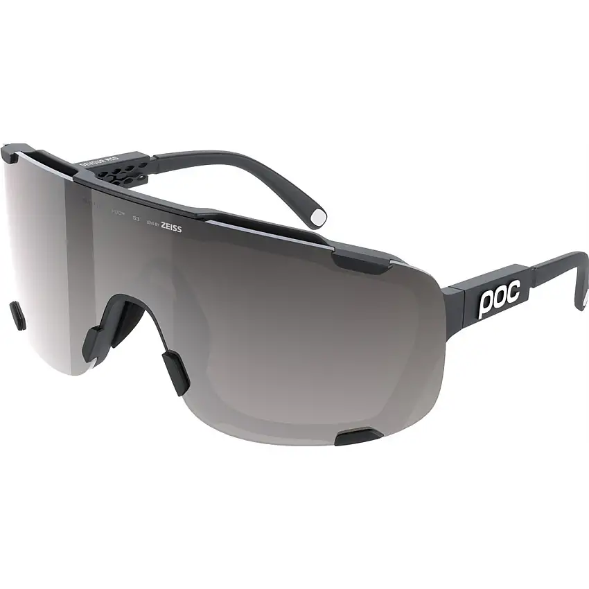 Cykelglasögon POC Devour Mid Uranium Black/Clarity Road/Sunny Silver