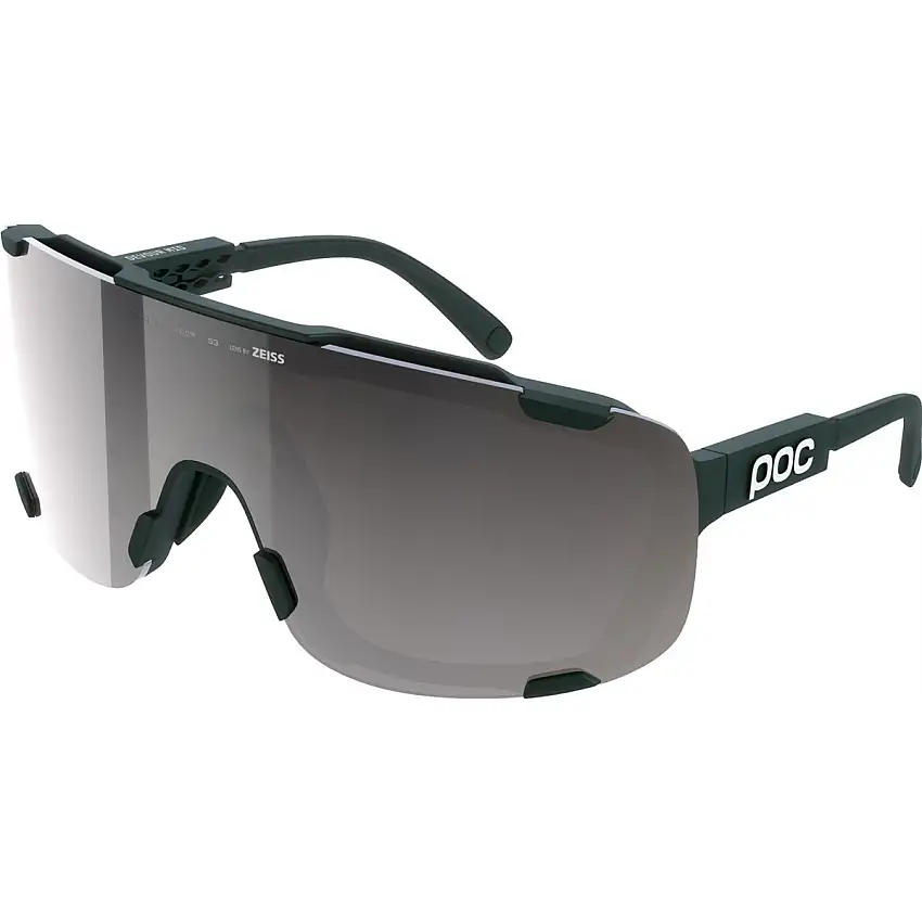 Cykelglasögon POC Devour Mid Pargasite Green/Clarity Road/Sunny Silver