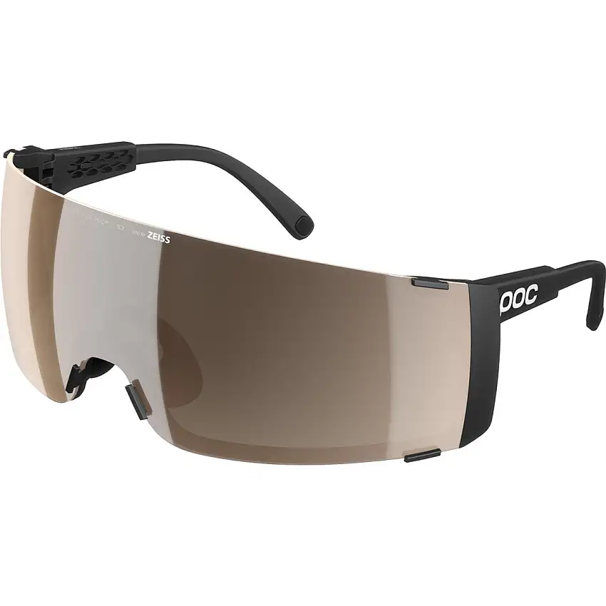 Cykelglasögon POC Propel Uranium Black/Clarity Trail/Partly Sunny Silver