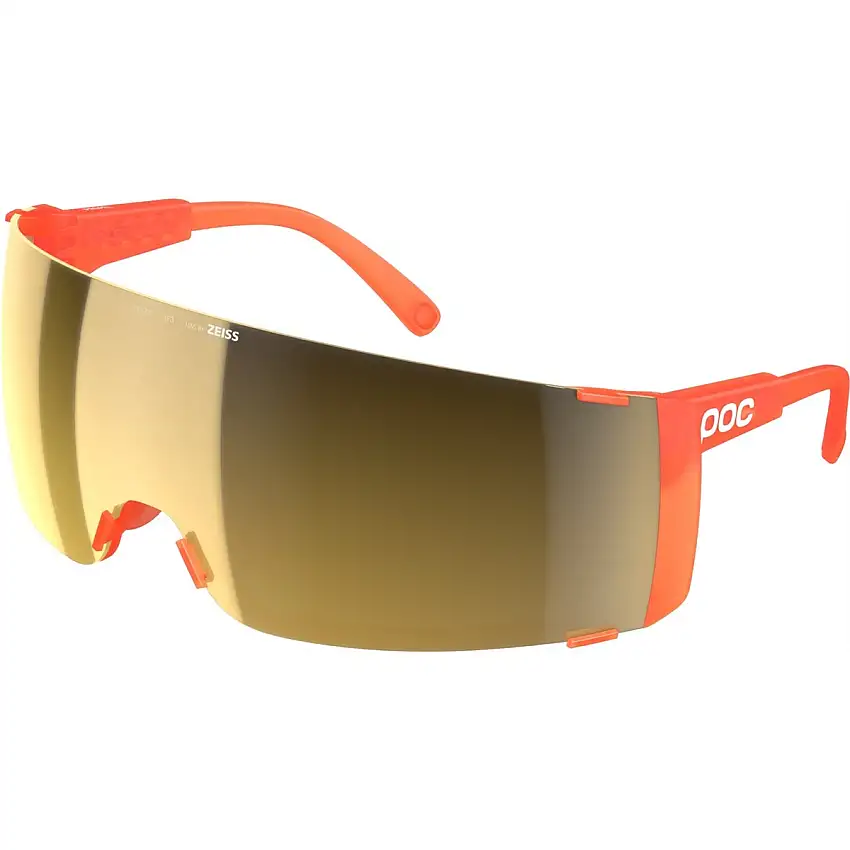 Cykelglasögon POC Propel Fluorescent Orange Translucent/Clarity Road/Sunny Gold