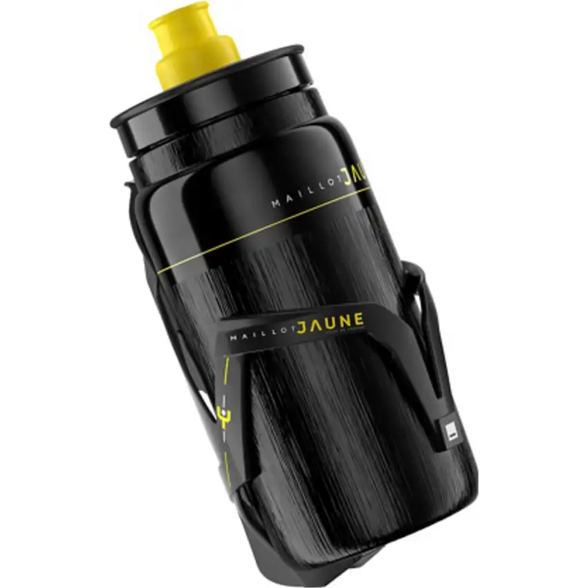 Cykelflaska Kit Elite Maillot Jaune 2026 Custom Race X + Fly Tex 550ml