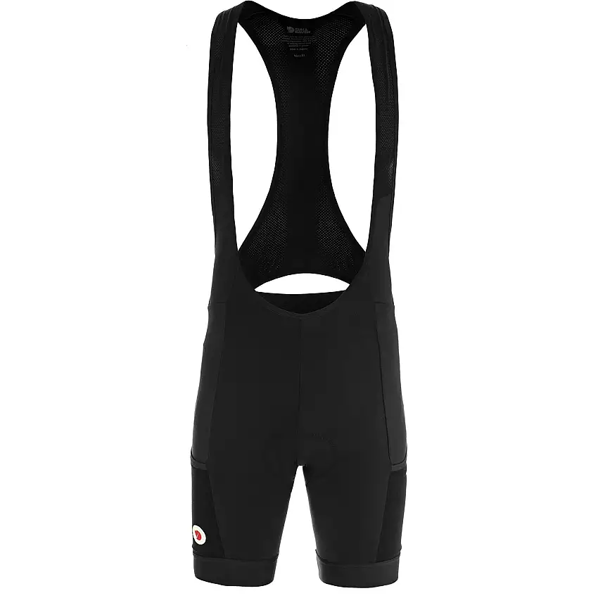 Cykelbyxor Fjällräven Hoja Bib Shorts M Black