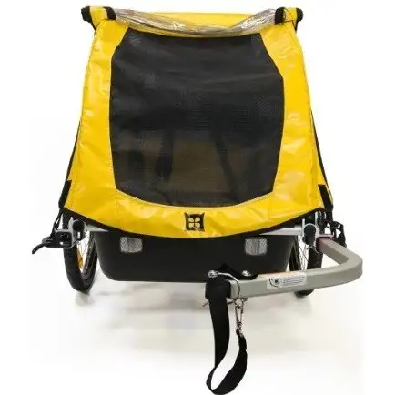 Cykelvagn Burley Kids Trailer Rental Cub Yellow/Black