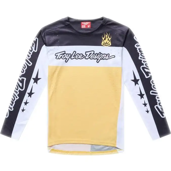 Cykeltröja Troy Lee Designs Youth Sprint Pro Jersey Yo Moto Butter