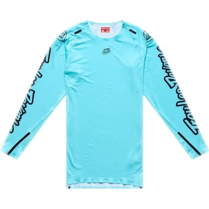 Cykeltröja Troy Lee Designs Sprint Ultra Jersey Mono Real Teal