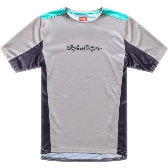 Cykeltröja Troy Lee Designs Stage Short Sleeve Jersey Signature Stone