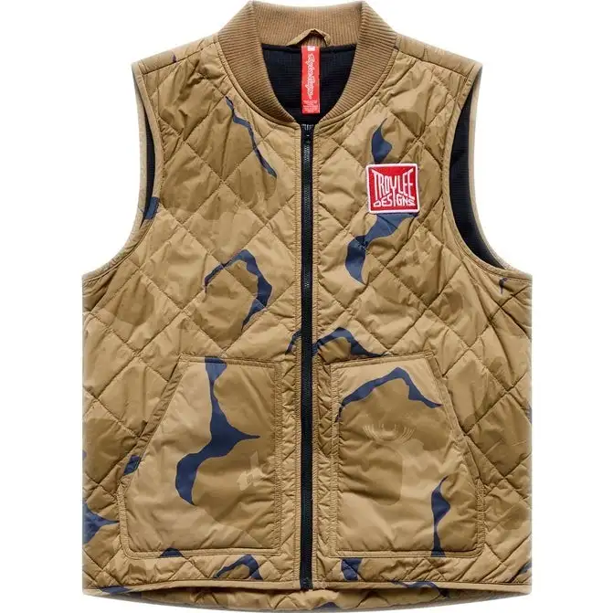 Cykelväst Troy Lee Designs Ruckus Ride Vest Flow Camo Sienna