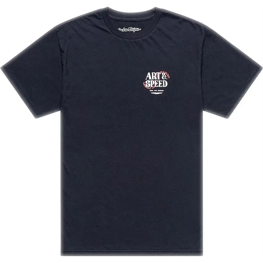 Cykeltröja Troy Lee Designs Short Sleeve Tee Pink Slips Black