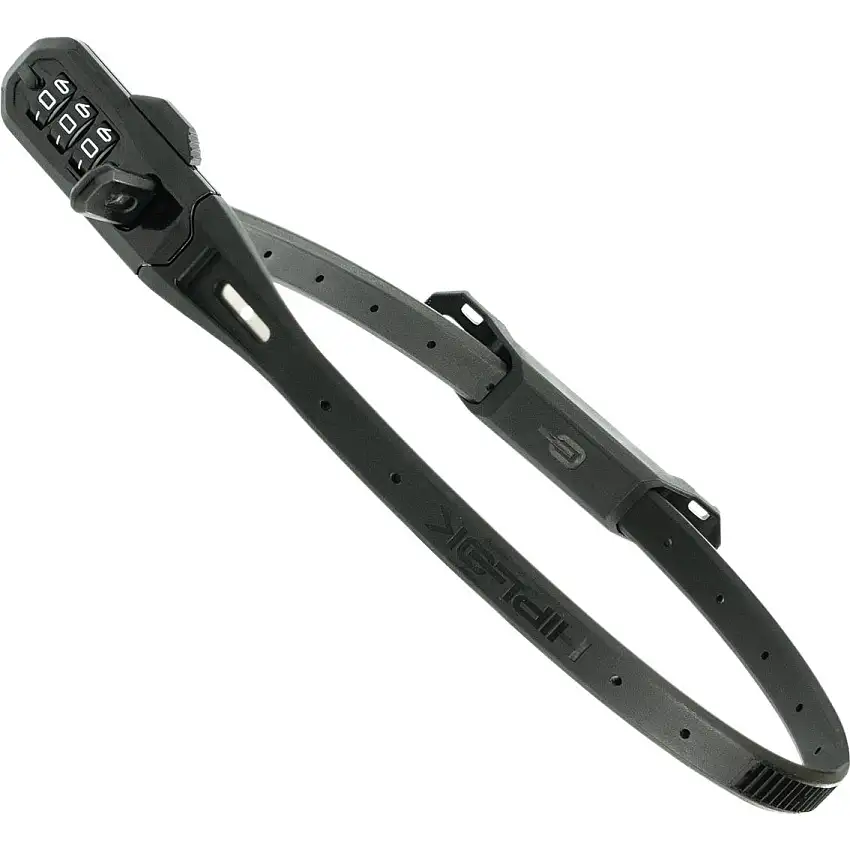 Vajerlås HIPLOK Z LOK Combo Plus Cable lock Black