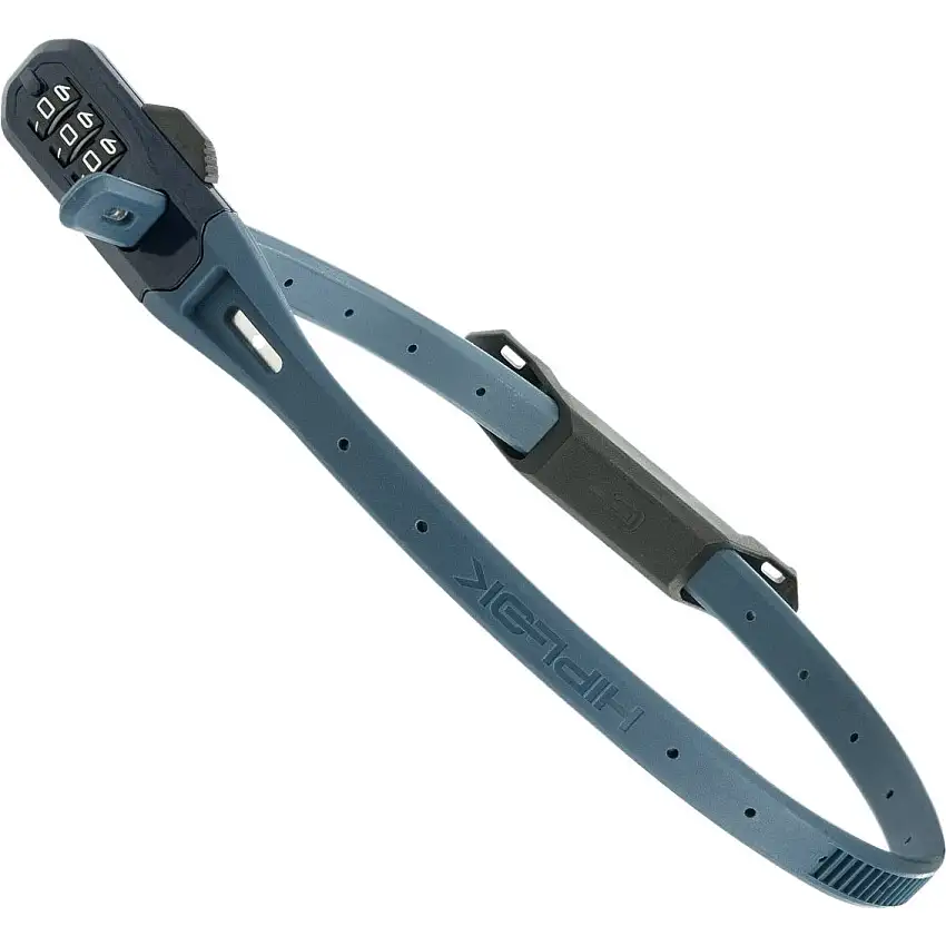Vajerlås HIPLOK Z LOK Combo Plus Cable lock Blue