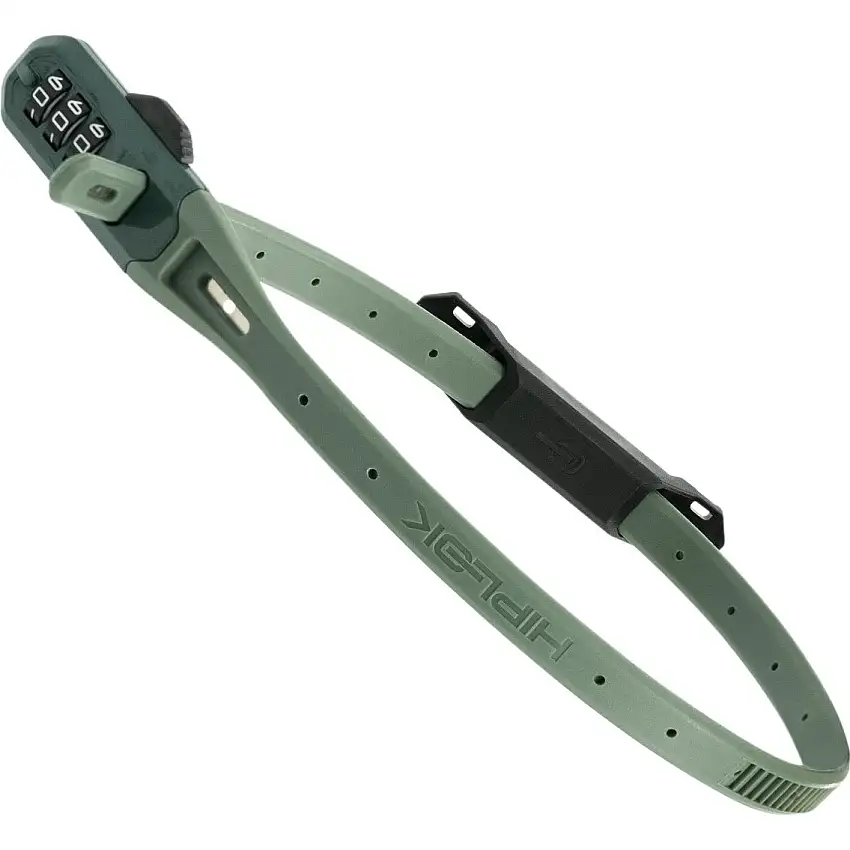 Vajerlås HIPLOK Z LOK Combo Plus Cable lock Green