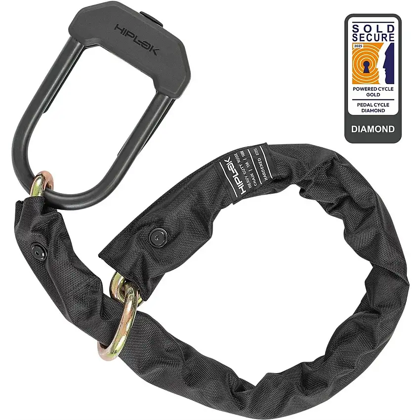 Kättinglås HIPLOK DXXL Chain lock Black