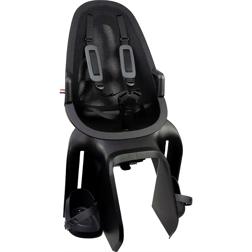 Cykelbarnstol Qibbel Air Rear AVS+ Midnight Black