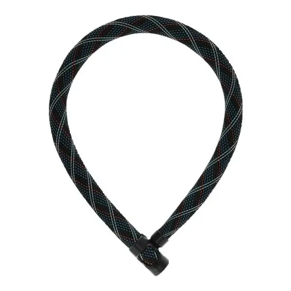 Kättinglås ABUS IVERA Chain 7210 110 cm 7 mm Crossing grå