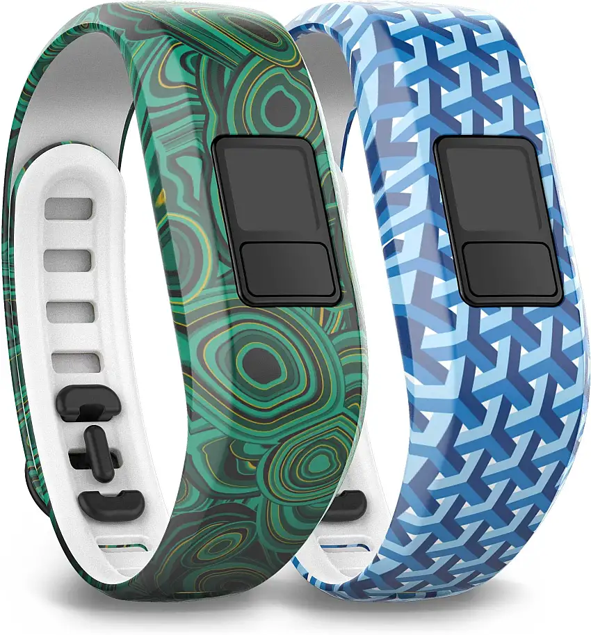 Armband Garmin Vivofit 3 Jonathan Adler grön + blå