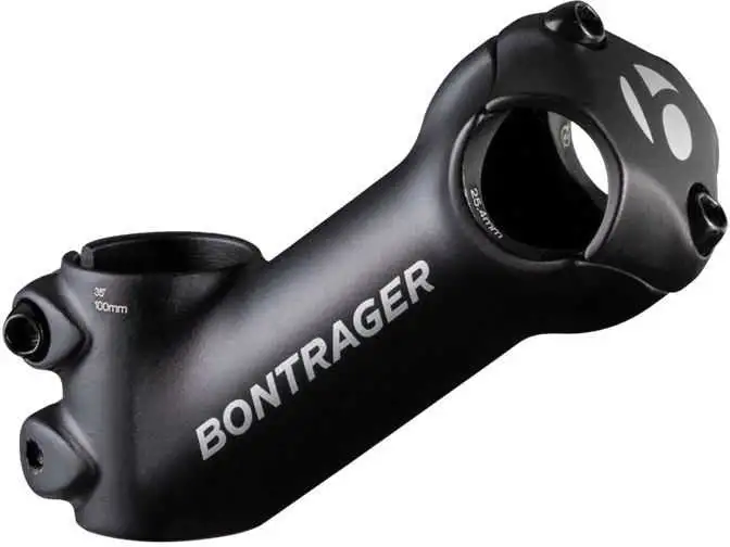 Styrstam Bontrager Comp +35° 25.4 mm 60 mm svart