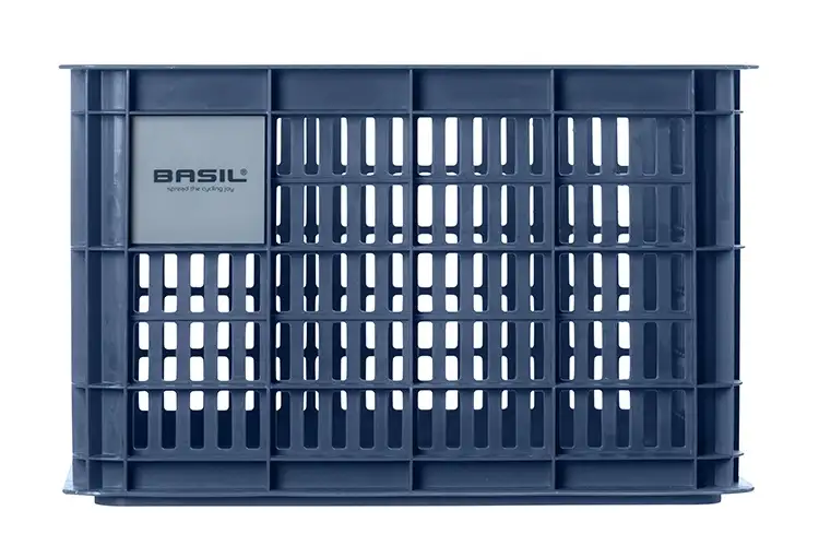 Cykelkorg Basil Bicycle Crate M blå