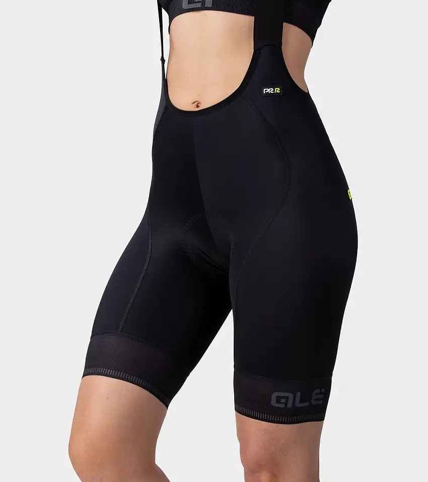 Bibshorts Alé Sella Plus Dam svart