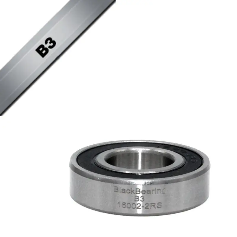 Lager Black Bearing B3 - 16002-2RS - 15 x 32 x 8 mm