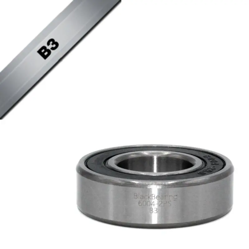 Lager Black Bearing B3 - 6004-2RS - 20 x 42 x 12 mm