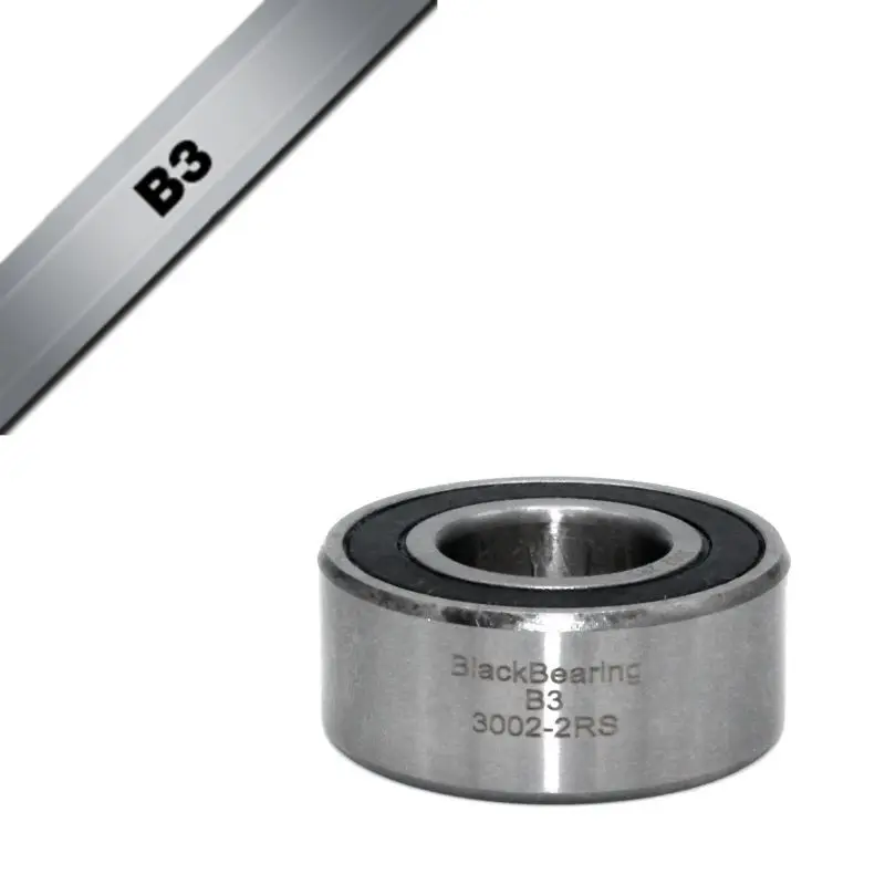 Lager Black Bearing B3 - 3002-2RS - 15 x 32 x 13 mm