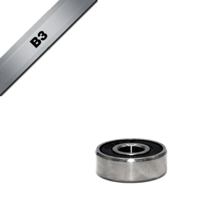 Lager Black Bearing B3 - 606-2RS - 6 x 17 x 6 mm