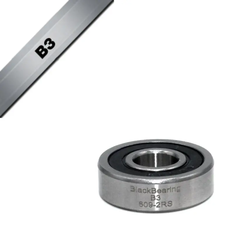 Lager Black Bearing B3 - 609-2RS - 9 x 24 x 7 mm