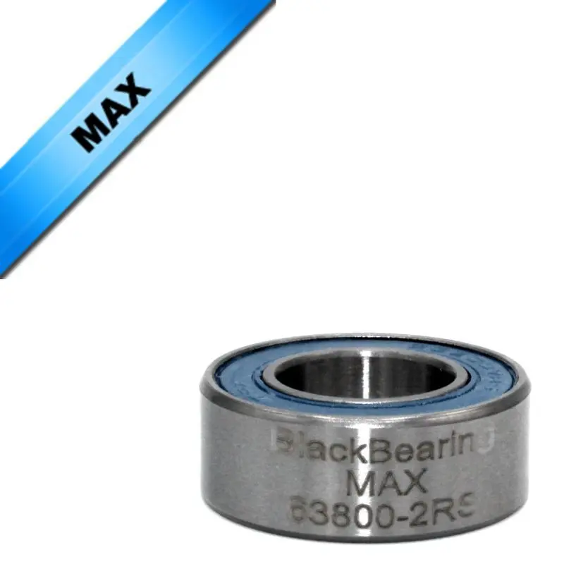 Max. lager Black Bearing MAX - 63800-2RS - 10 x 19 x 7 mm