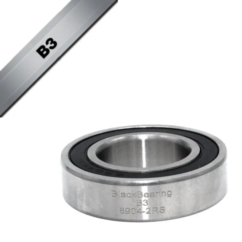 Lager Black Bearing B3 - 6904-2RS - 20 x 37 x 9 mm