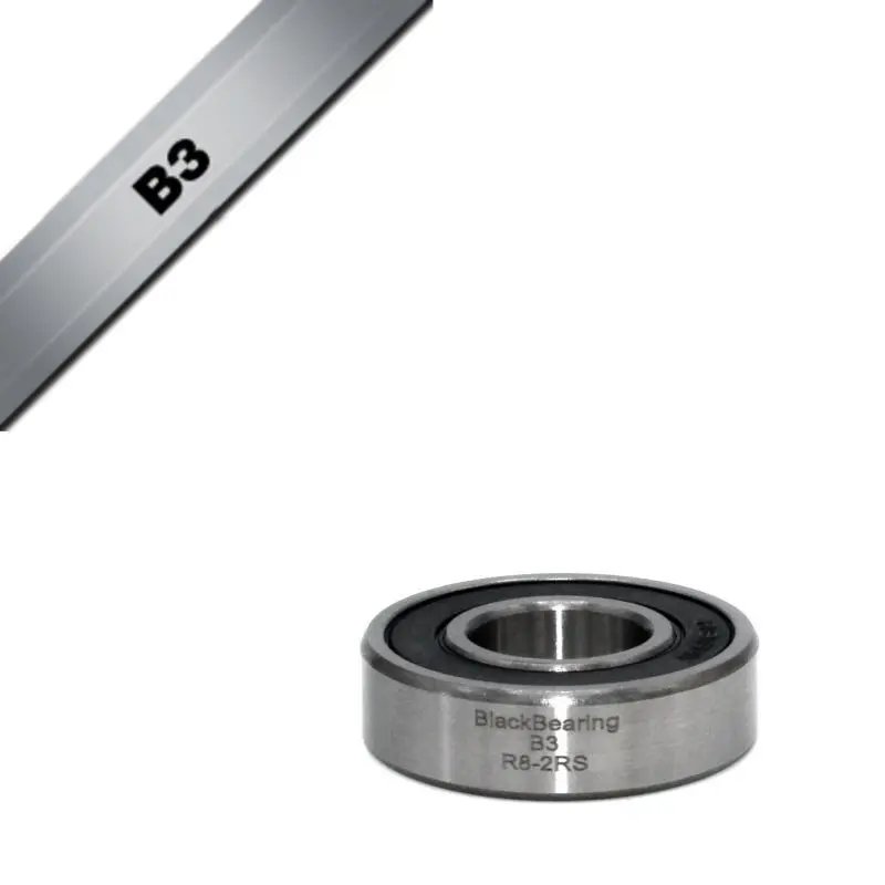 Lager Black Bearing B3 - R8-2RS - 12,7 x 28,58 x 7,94 mm