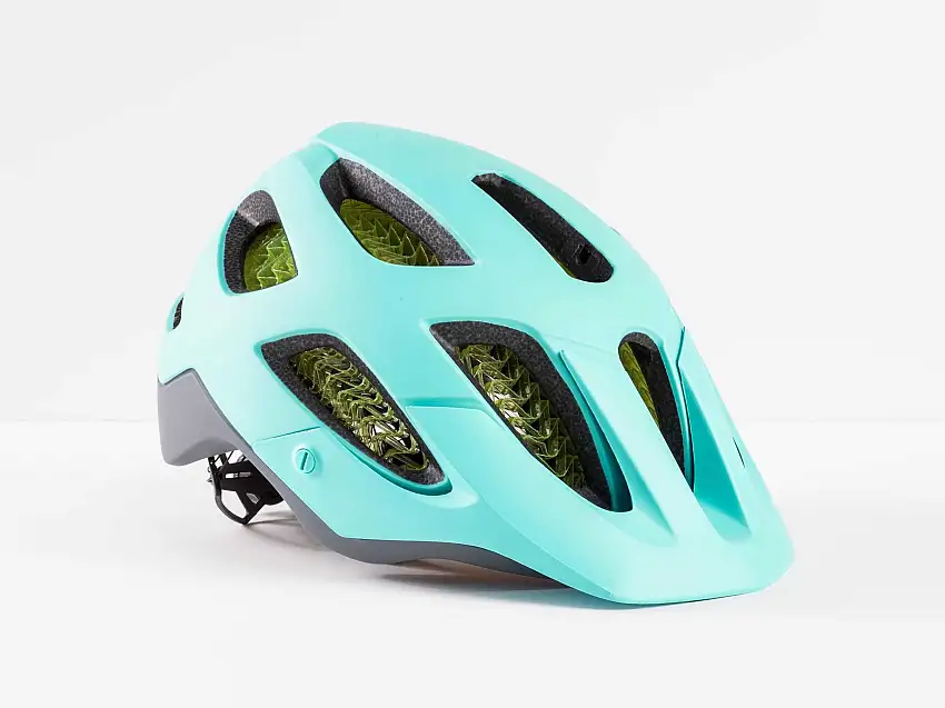 Cykelhjälm Bontrager Blaze WaveCel blå/grön