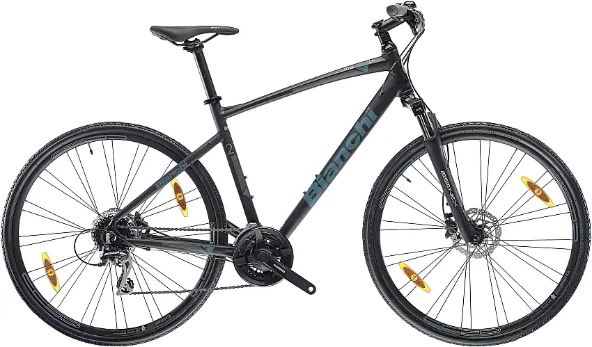Bianchi C-Sport Cross Acera svart/Celeste