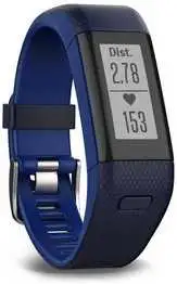 Aktivitetsmätare Garmin Vivosmart HR+ midnattsblå/klarblå